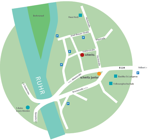 Schmitz Junior - Lageplan